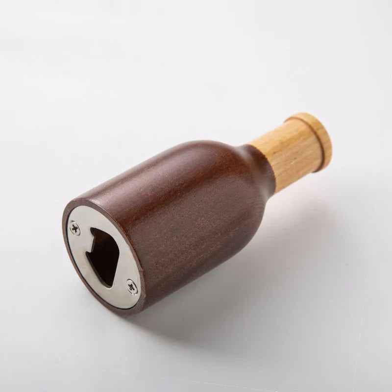 Ouvre Bouteille Ergonomique en Bois – Design Élégant et Pratique pour Cuisine, Durable et Confortable 6