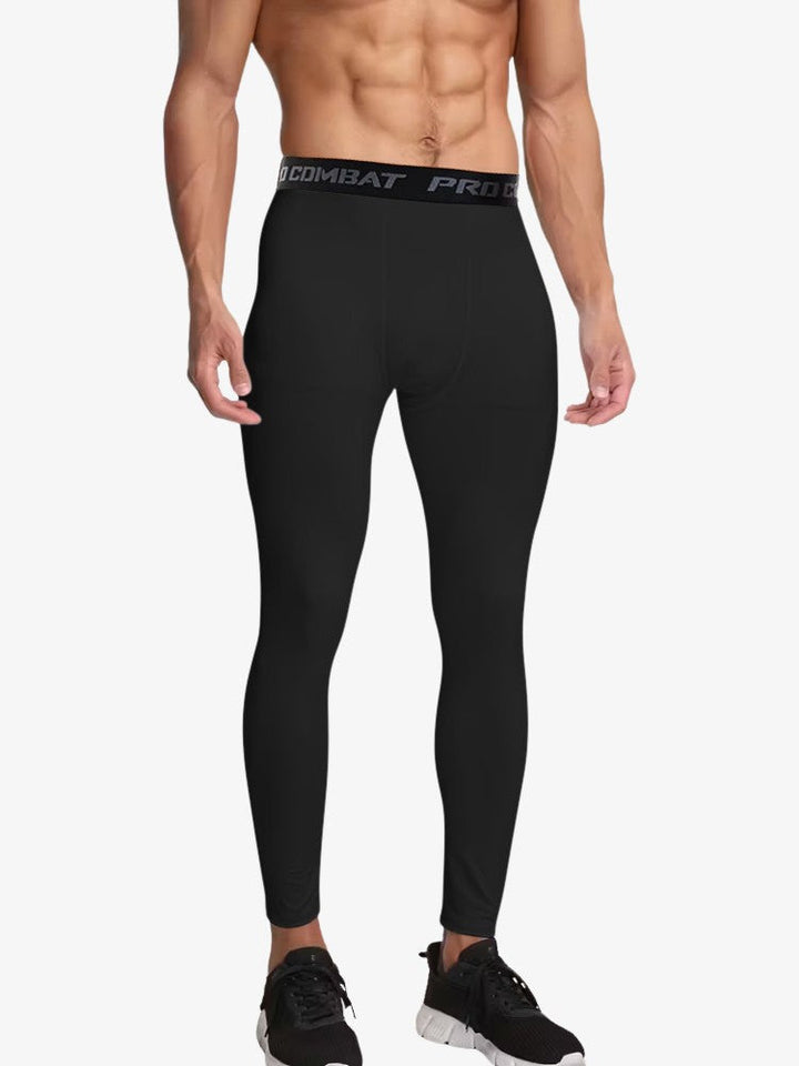 Pantalon long de compression haut de gamme - Pantalon thermique correcteur pour athlètes 0
