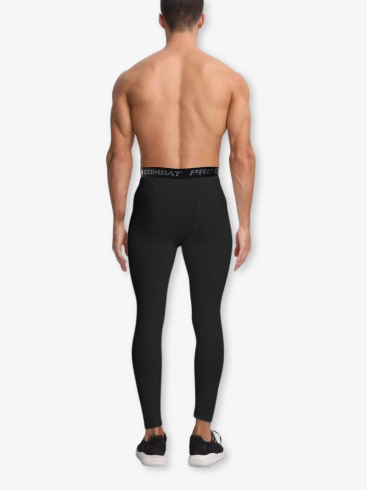 Pantalon long de compression haut de gamme - Pantalon thermique correcteur pour athlètes 2