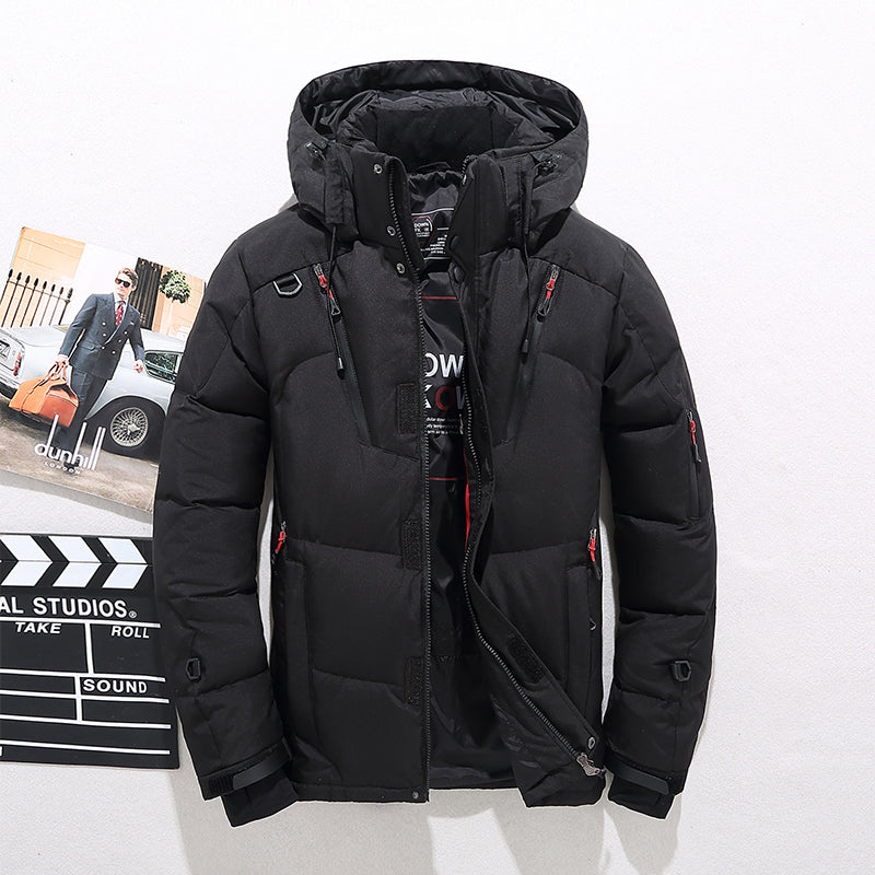Parka Femme Imperméable et Chaude pour Hiver – Résistante avec Capuche Amovible et Design Élégant 0