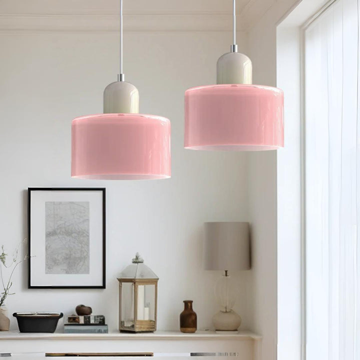 Pendant Light Ceiling Aluminum Glass Modern Hanging Lamp