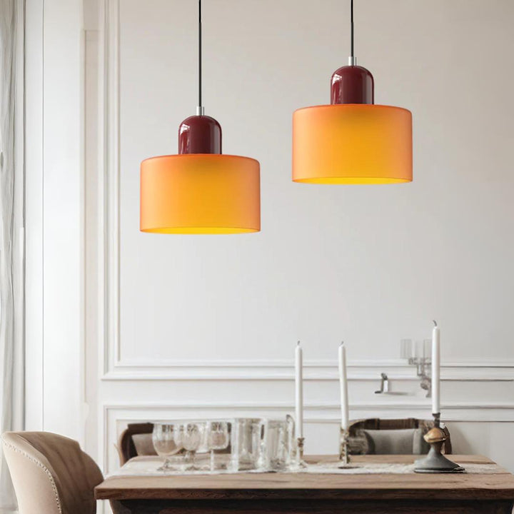 Pendant Light Ceiling Aluminum Glass Modern Hanging Lamp