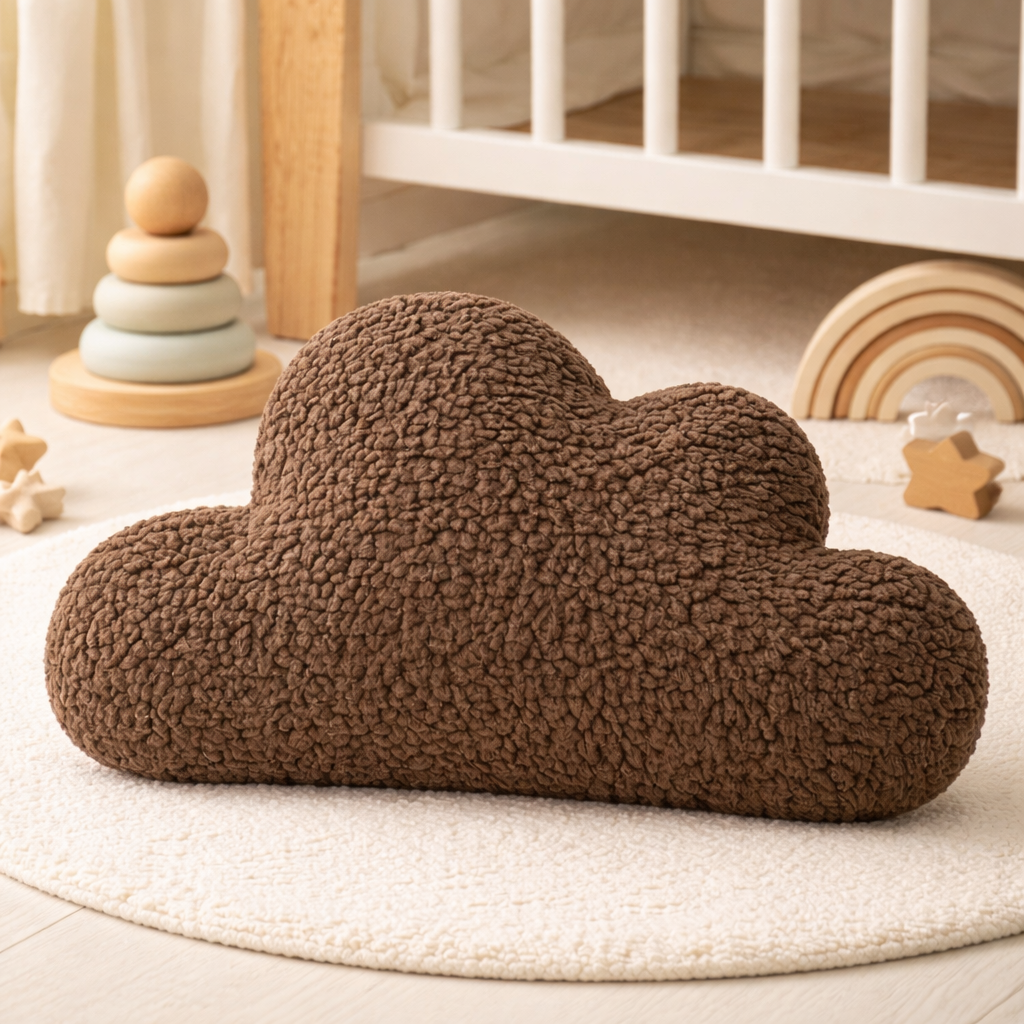 Pillow Cloud Shape Nursery Cushion Kids Decorative