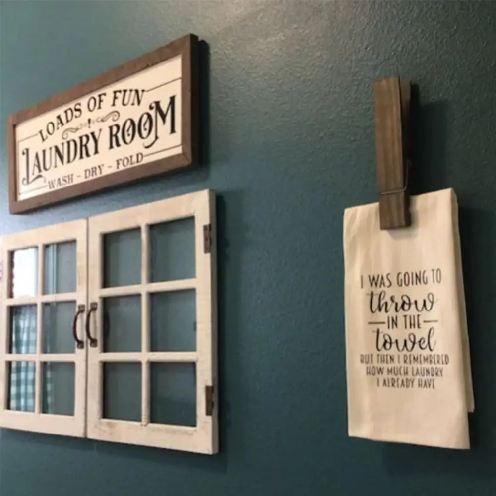 Pince à Serviettes Élégante en Bois Marron, Installation Autocollante, Compacte pour Salle de Bain et Cuisine 1