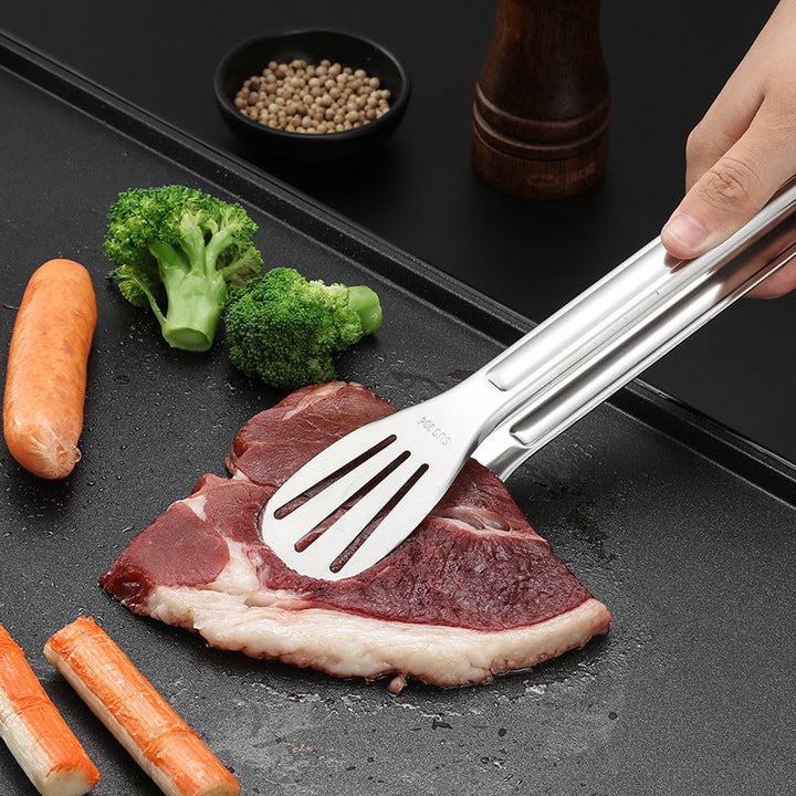 Pinces Alimentaires Ergonomiques en Acier Inoxydable – Longueur 34 cm, Durables et Faciles à Nettoyer 2