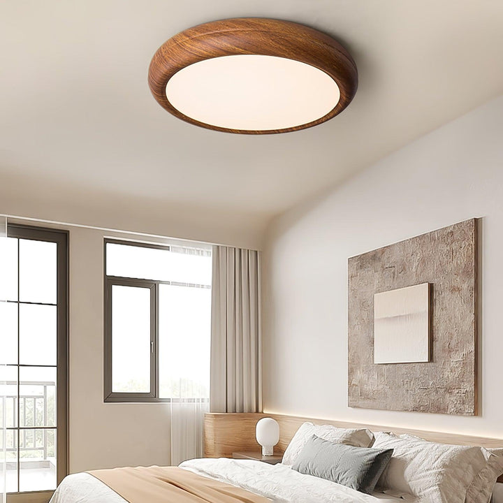 Plafond en Bois Écologique – Éclairage Naturel pour Intérieurs Modernes et Traditionnels, Disponible en 30, 40 et 50 cm 1