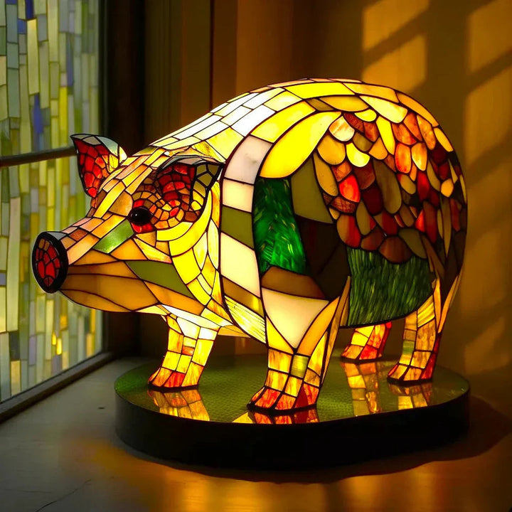 Plafonnier Artistique en Verre Animal - Luminaire Design pour Salon et Chambre 2