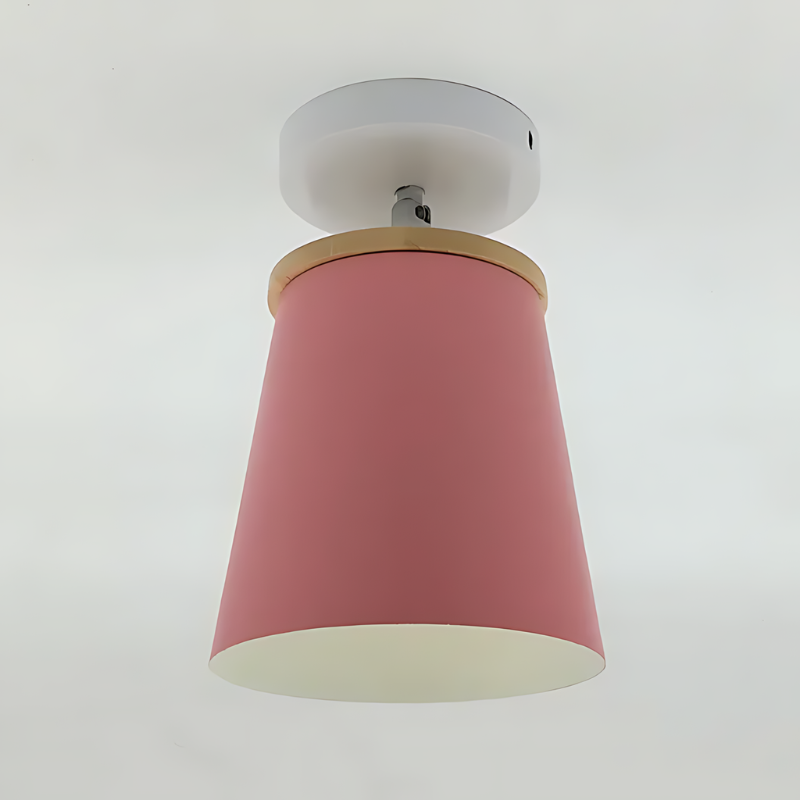 Plafonnier Design Macaron LED, Éclairage Doux pour Intérieur - Luminaire Plafonnier en Plastique Durable 0