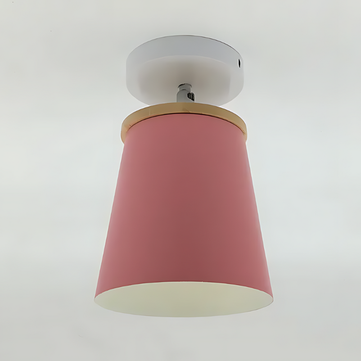Plafonnier Design Macaron LED, Éclairage Doux pour Intérieur - Luminaire Plafonnier en Plastique Durable 0