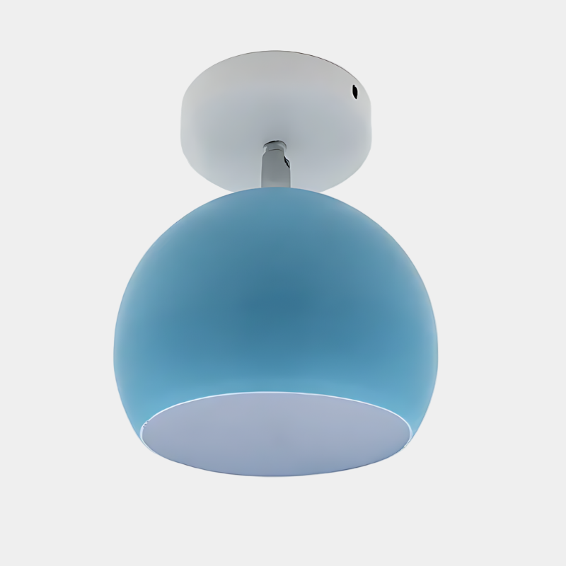 Plafonnier Design Macaron LED, Éclairage Doux pour Intérieur - Luminaire Plafonnier en Plastique Durable 8