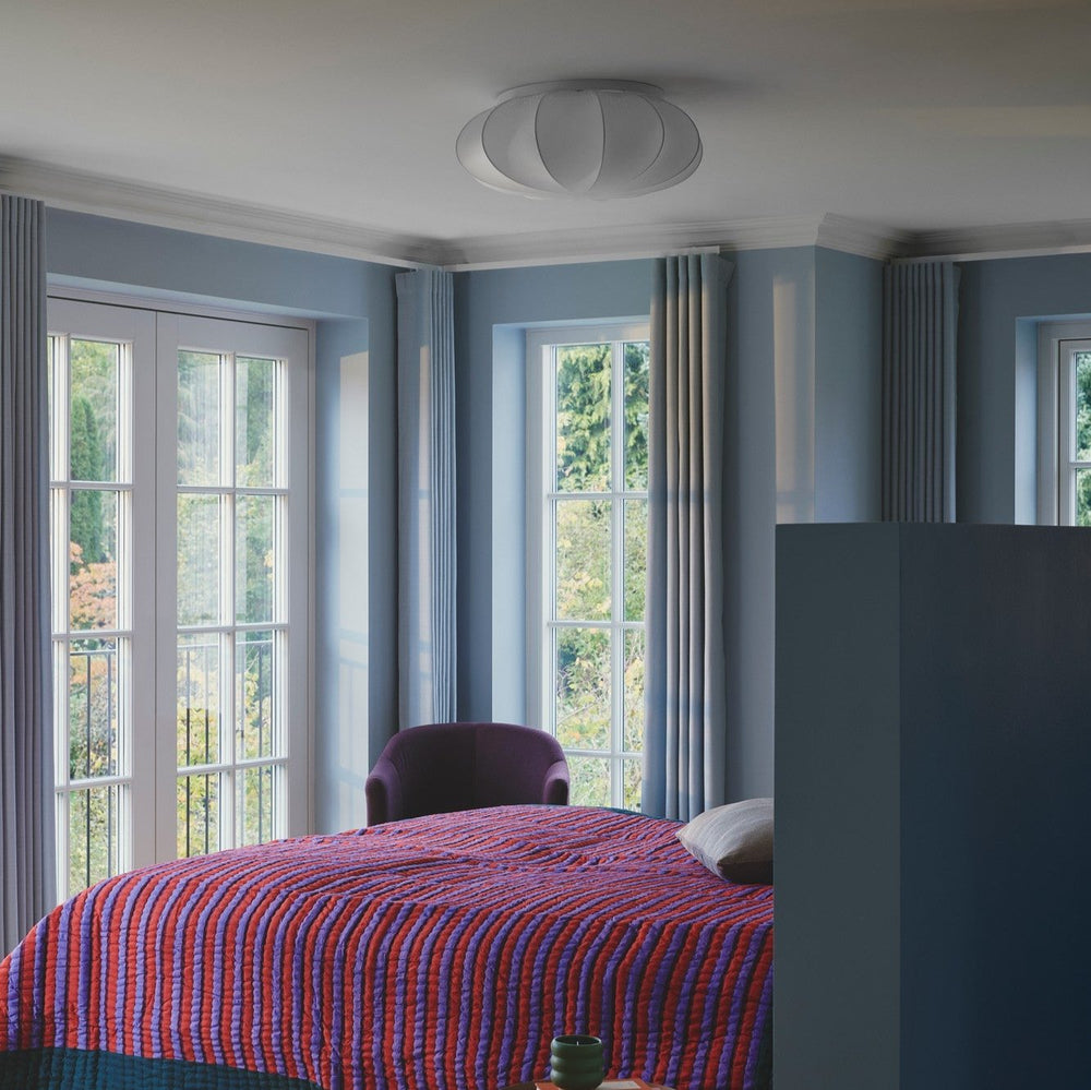 Plafonnier Design en Tissu Doux – Éclairage Chaleureux pour Salon et Chambre, Installation Facile, 60 cm 1