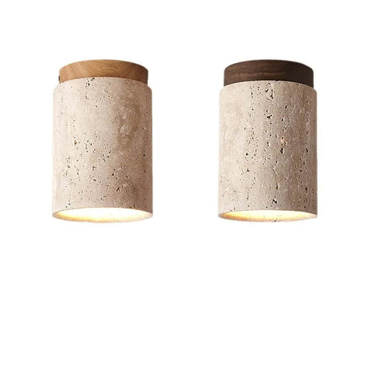 Plafonnier LED Design Élégant en Voyage Naturel pour Salon et Couloirs - Éclairage Moderne Intégré 24W 6