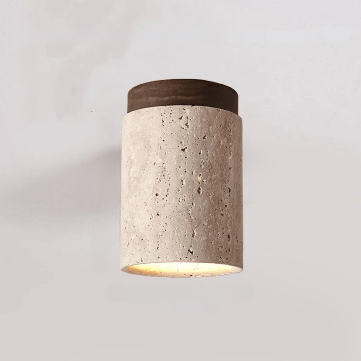 Plafonnier LED Design Élégant en Voyage Naturel pour Salon et Couloirs - Éclairage Moderne Intégré 24W 9