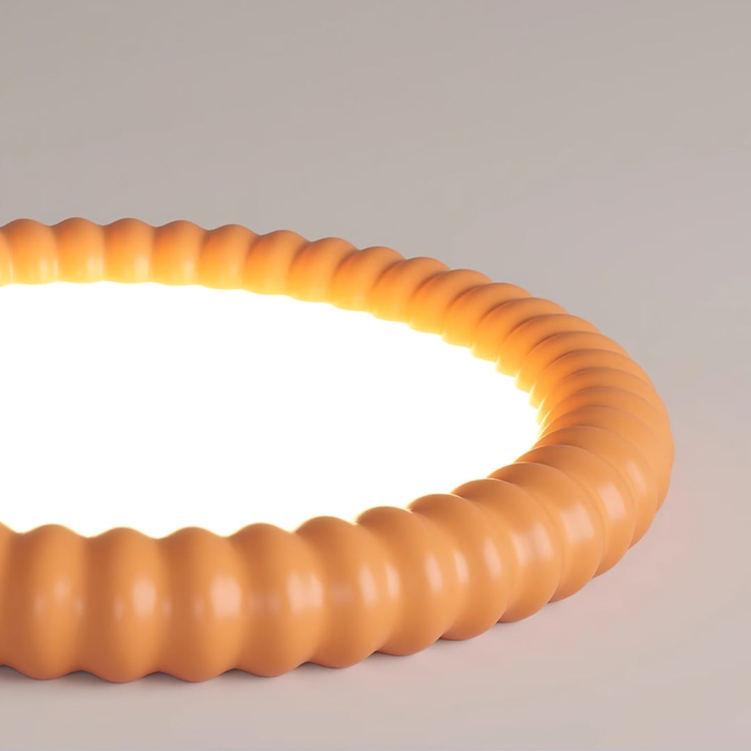 Plafonnier LED Design Moderne Ø 50 cm avec Effet Halo - Luminaire Plafonnier pour Salon et Salles à Manger 4