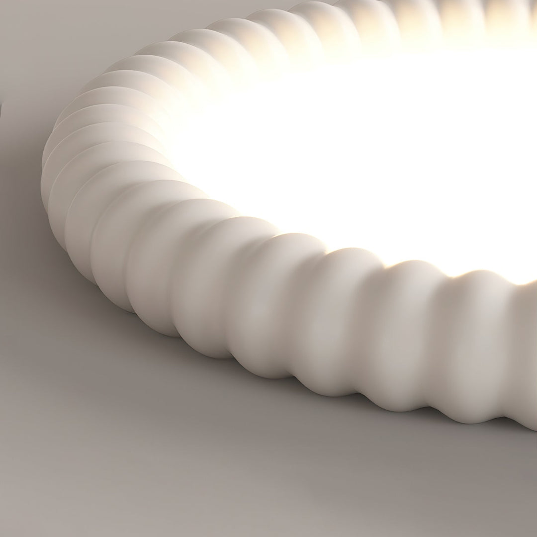 Plafonnier LED Design Moderne Ø 50 cm avec Effet Halo - Luminaire Plafonnier pour Salon et Salles à Manger 5
