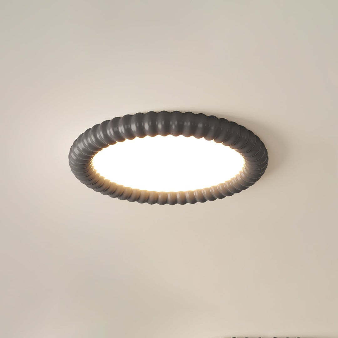 Plafonnier LED Design Moderne Ø 50 cm avec Effet Halo - Luminaire Plafonnier pour Salon et Salles à Manger 7