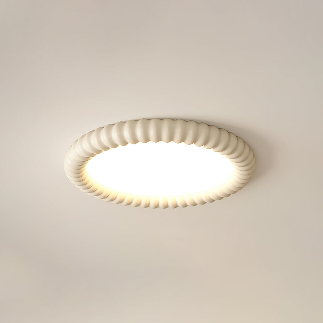 Plafonnier LED Design Moderne Ø 50 cm avec Effet Halo - Luminaire Plafonnier pour Salon et Salles à Manger 8