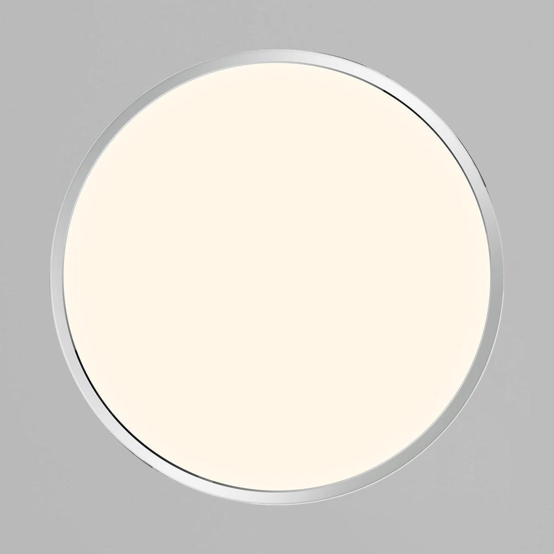 Plafonnier LED Design Ultra-Fin pour Salle de Bain - Éclairage Personnalisable, Résistant à l'Humidité IP54, Lampe LED Plafond Moderne 4