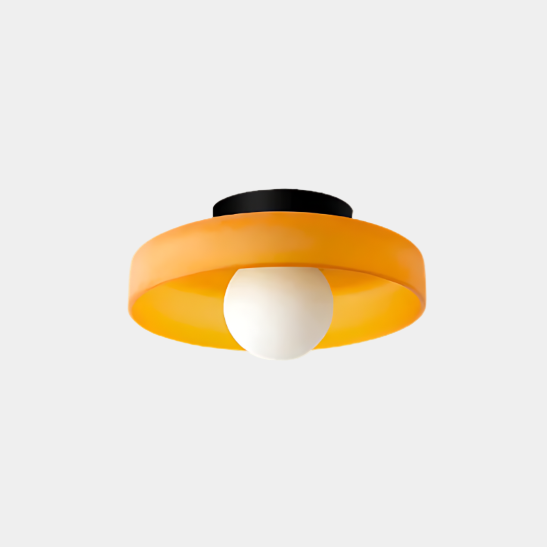 Plafonnier LED Design en Verre Économique avec Éclairage Ajustable pour Intérieurs Modernes – Diamètre 25 cm 0