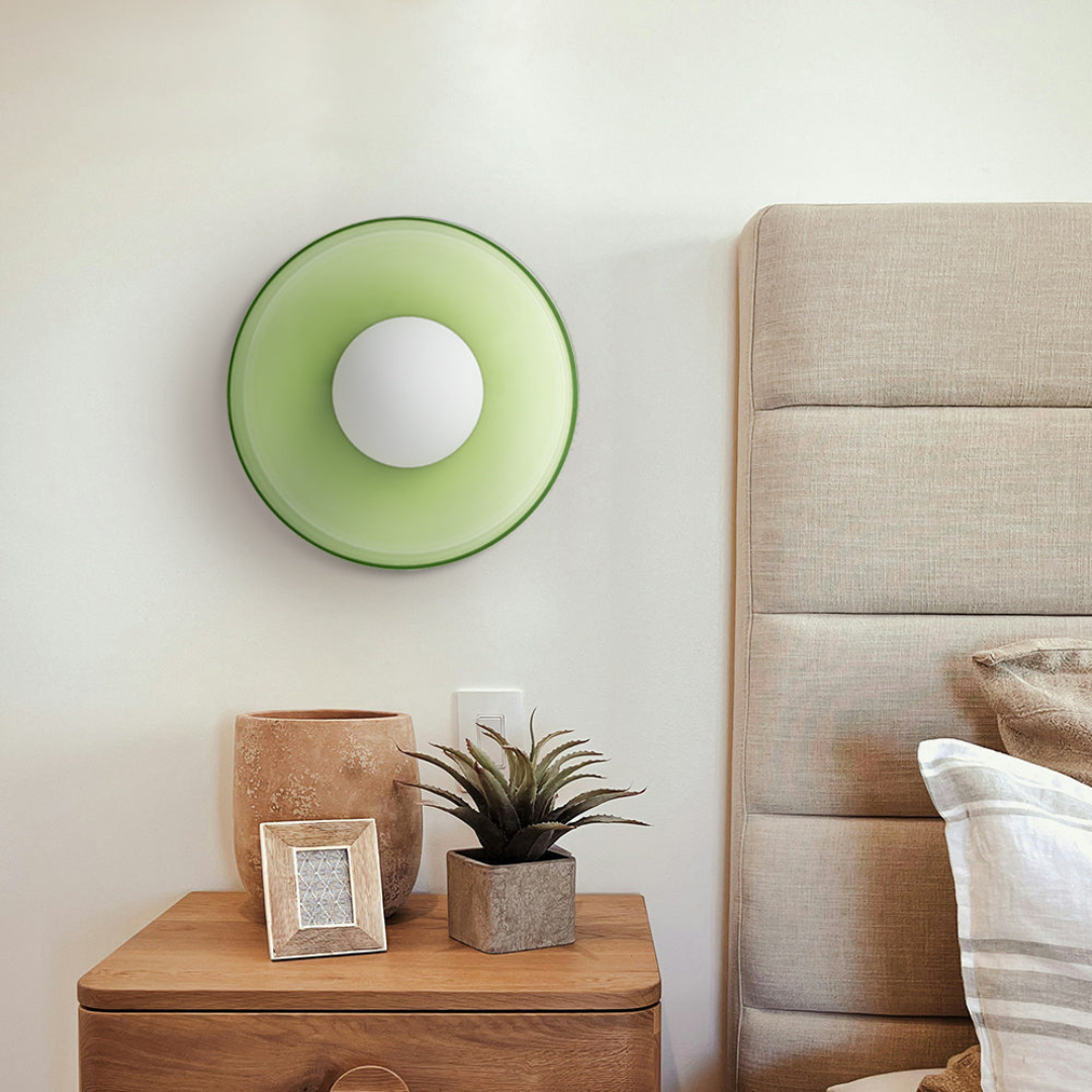 Plafonnier LED Design en Verre Économique avec Éclairage Ajustable pour Intérieurs Modernes – Diamètre 25 cm 6
