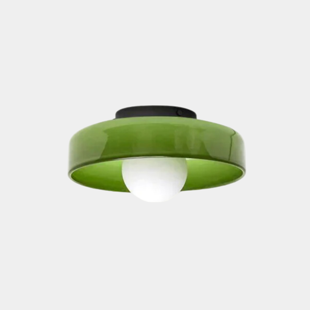 Plafonnier LED Design en Verre Économique avec Éclairage Ajustable pour Intérieurs Modernes – Diamètre 25 cm 9