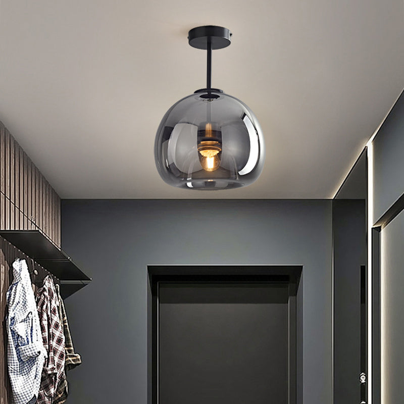 Plafonnier LED Noir et Or Design Élégant pour Salon et Chambre – Éclairage Efficace et Raffiné 3