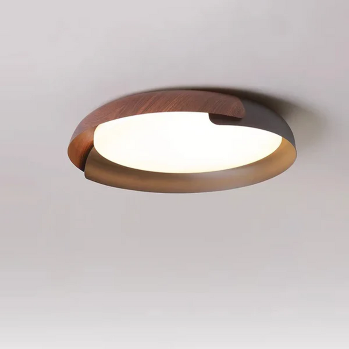 Plafonnier LED en Bois Métallique pour Chambre – Éclairage Écologique et Élégant, 42 cm ou 50 cm 0