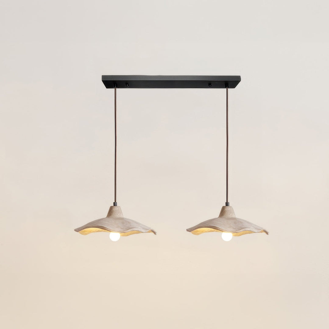 Plafonnier en Pierre Naturelle Design Wabi-Sabi pour Salon et Chambre - Luminaire Apaisant et Minimaliste 9