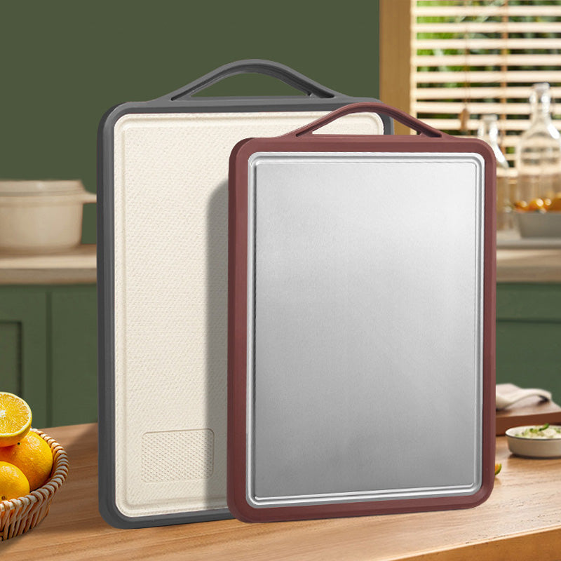 Planche à Découper Antibactérienne en Bois Double Face Antidérapante – 40 x 30,5 cm pour Cuisine Hygiénique 1