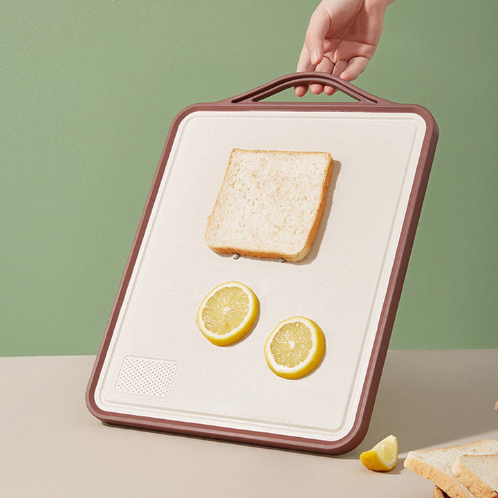 Planche à Découper Antibactérienne en Bois Double Face Antidérapante – 40 x 30,5 cm pour Cuisine Hygiénique 6