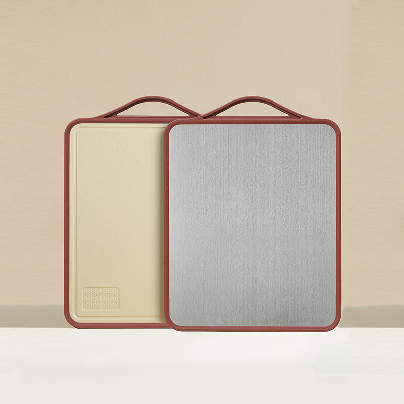 Planche à Découper Antibactérienne en Bois Double Face Antidérapante – 40 x 30,5 cm pour Cuisine Hygiénique 8