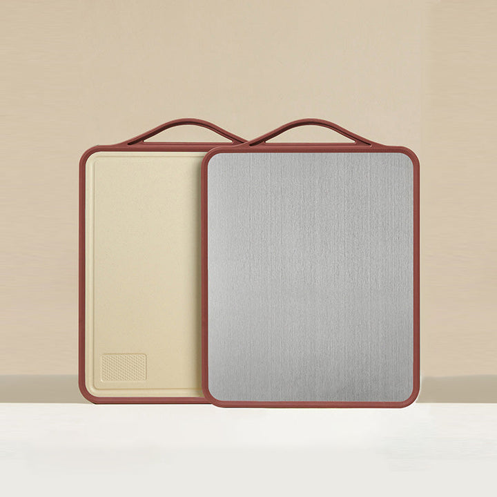 Planche à Découper Antibactérienne en Bois Double Face Antidérapante – 40 x 30,5 cm pour Cuisine Hygiénique 8