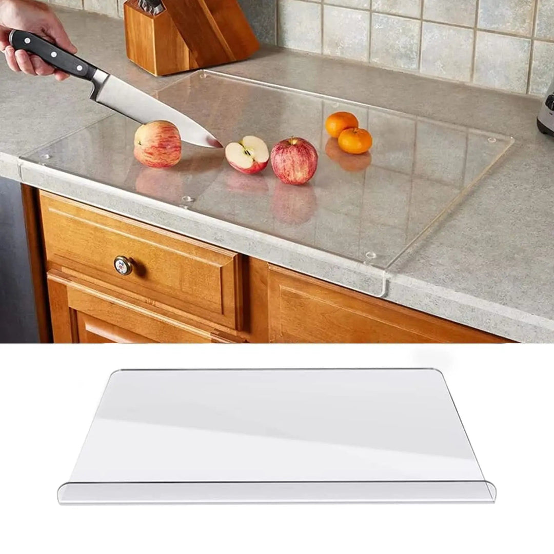 Planche à Découper Antidérapante en Acrylique Transparent – Élégante et Pratique pour Cuisine Moderne 0