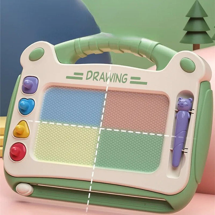 Planche à Dessin Magnétique Éducative pour Enfants – Développe Créativité et Motricité, 16 x 23,5 cm, Durable et Réutilisable 2