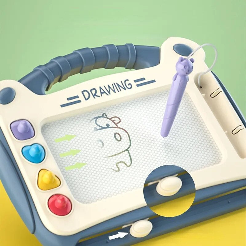 Planche à Dessin Magnétique Éducative pour Enfants – Développe Créativité et Motricité, 16 x 23,5 cm, Durable et Réutilisable 4