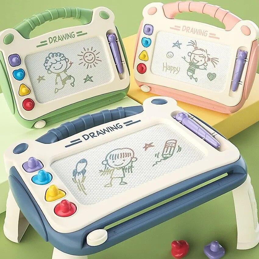 Planche à Dessin Magnétique pour Enfants en PVC – Stimule la Créativité et l'Apprentissage, Facile à Utiliser et Portable 1