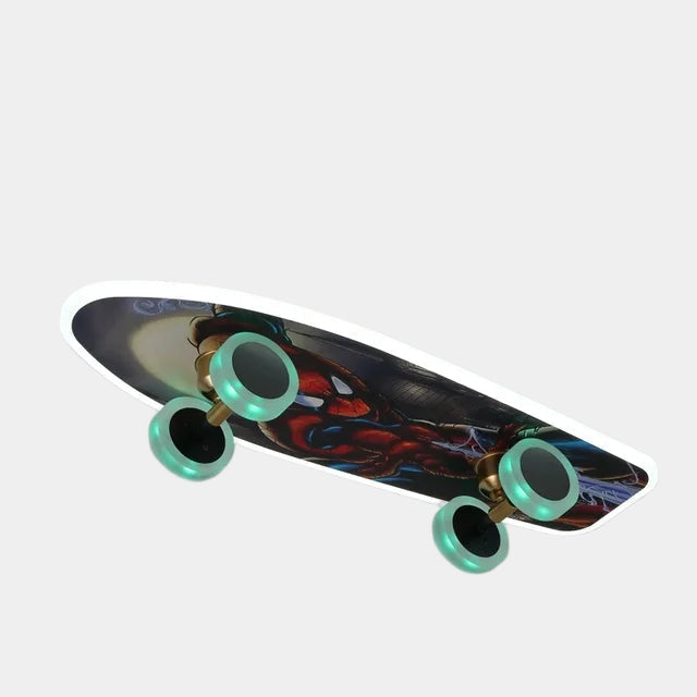 Planche à Roulettes Illuminée avec LED – Design Moderne en Acrylique pour Sécurité Nocturne 12