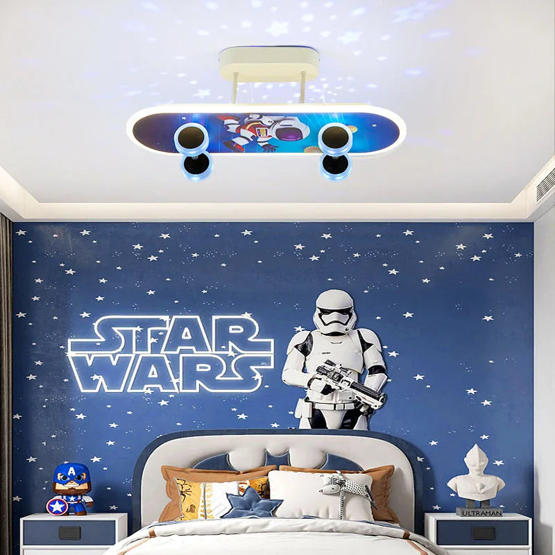 Planche à Roulettes Illuminée avec LED – Design Moderne en Acrylique pour Sécurité Nocturne 2