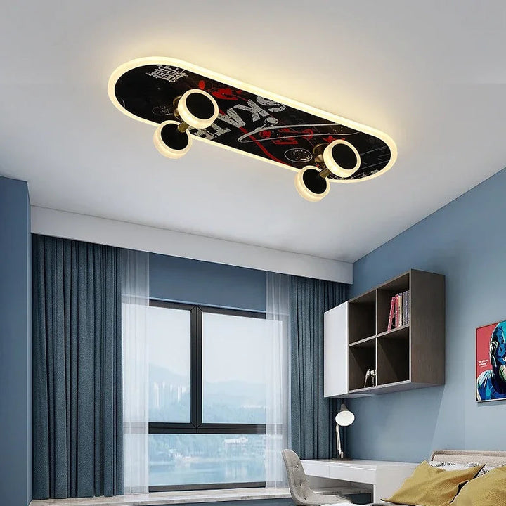 Planche à Roulettes Illuminée avec LED – Design Moderne en Acrylique pour Sécurité Nocturne 3