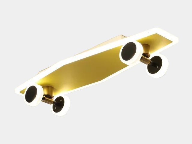 Planche à Roulettes Illuminée avec LED – Design Moderne en Acrylique pour Sécurité Nocturne 6