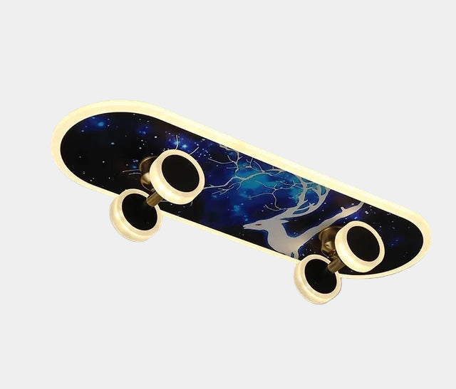 Planche à Roulettes Illuminée avec LED – Design Moderne en Acrylique pour Sécurité Nocturne 7