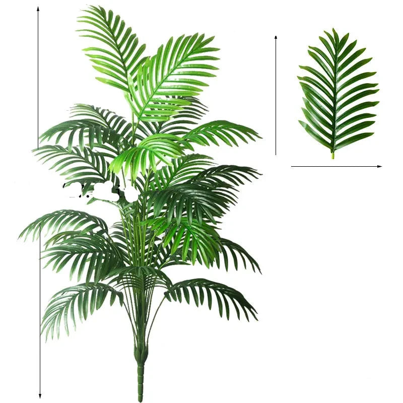 Plantes Artificielles Tropicales de Luxe 90 à 120 cm pour Intérieur et Extérieur - Fausse Plante Réaliste et Durable 7