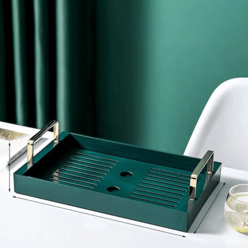 Plateau de Service à Dessert en Plastique Durable – Design Élégant et Pratique pour Vos Créations Culinaires 0