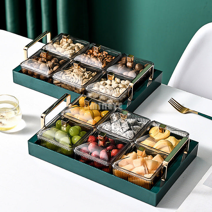 Plateau de Service à Dessert en Plastique Durable – Design Élégant et Pratique pour Vos Créations Culinaires 3