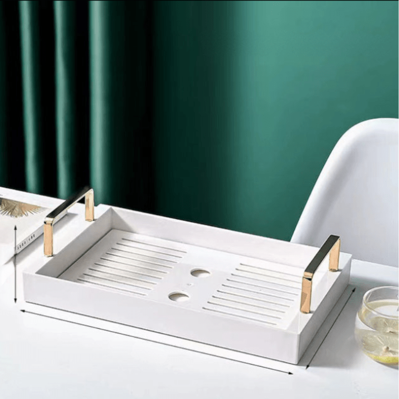 Plateau de Service à Dessert en Plastique Durable – Design Élégant et Pratique pour Vos Créations Culinaires 4