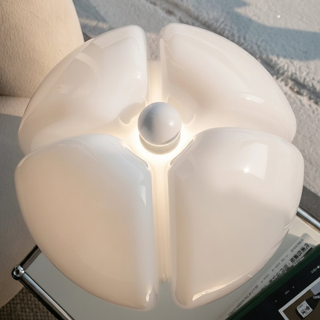 Table Lamp Flower Modern Acrylic Steel Dimmable LED Bedside Lamp