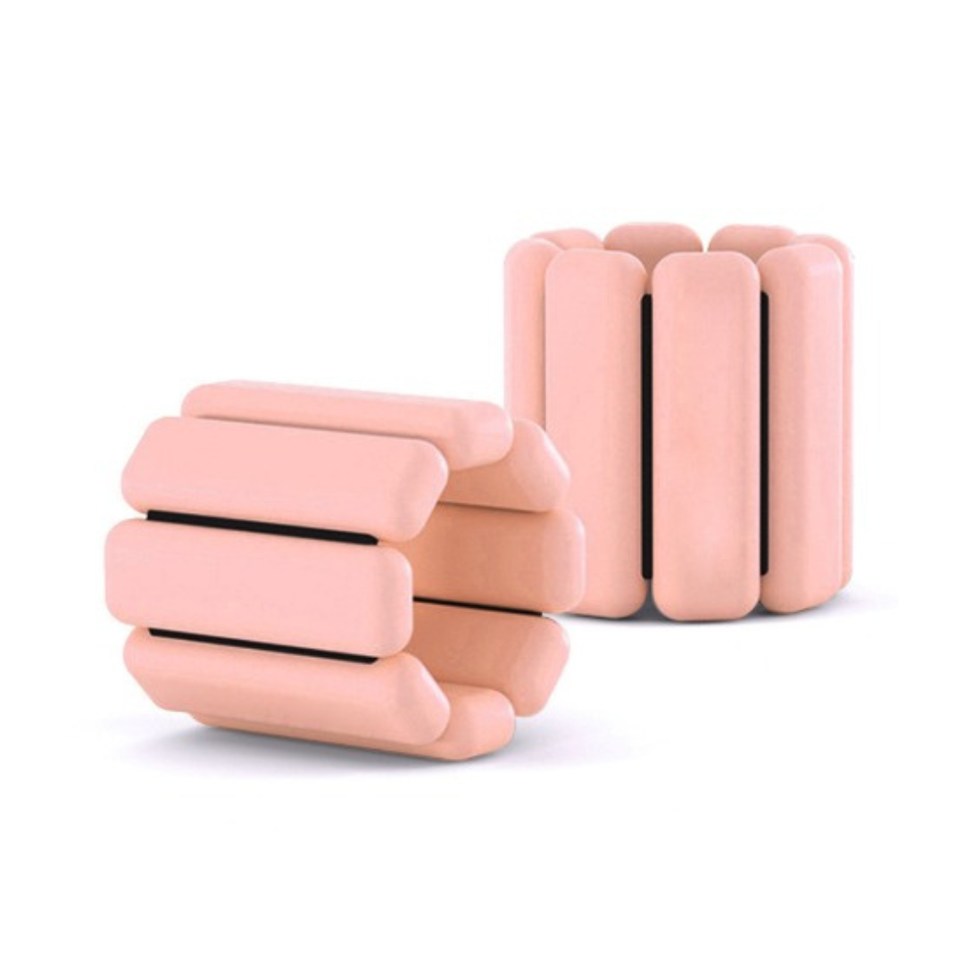 Poids de poignets Pilates ajustables - Lot de 2 poids, matériau respirant, confortables à porter 1
