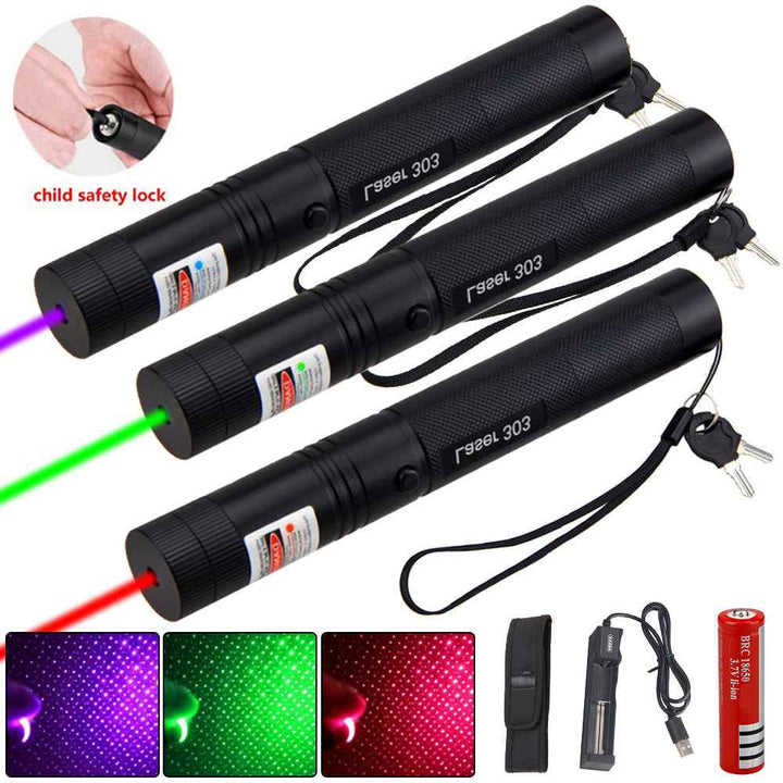 Pointeur Laser Rechargeable Haute Performance avec Portée de 10 000 mètres 8