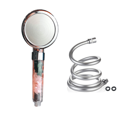 Pommeau de Douche Compact avec Filtration Minérale - Économie d'Eau pour Douche Revitalisante et Purifiée 2
