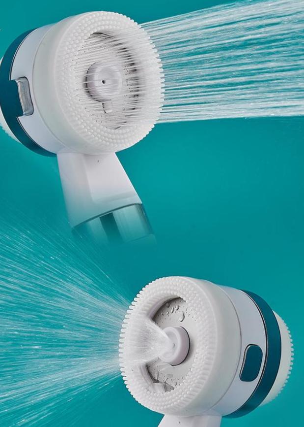 Pommeau de Douche Doux Ergonomique pour Enfants et Animaux – Jet Souple, Plastique ABS, Design Sûr et Confortable 1